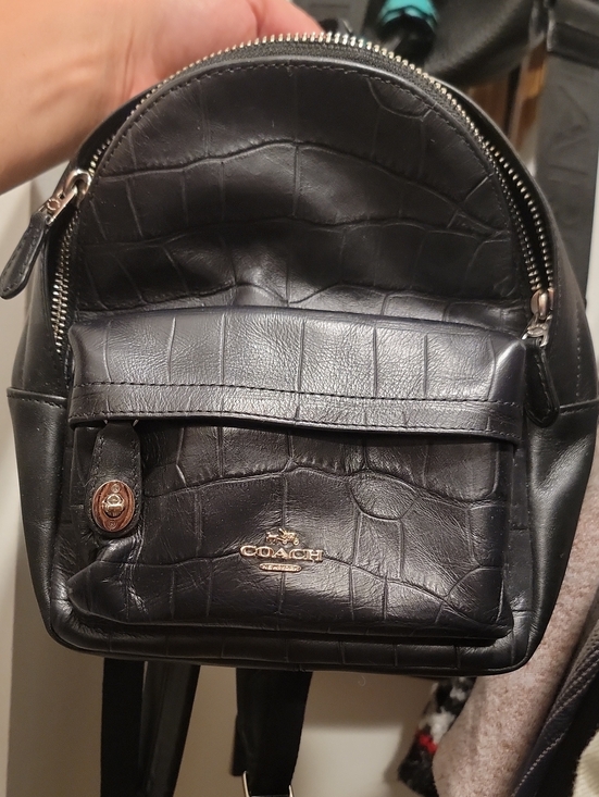Coach Handbags - Coach Croc Backpack